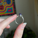 Lepidolite Wire Wrapped Ring