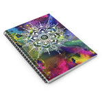 Cosmic Mandala Spiral Notebook