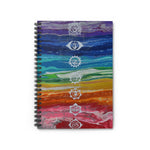 Chakras Spiral Notebook