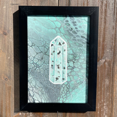Kiwi Jasper Framed Original Painting