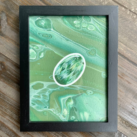 Seraphinite Framed Original Painting