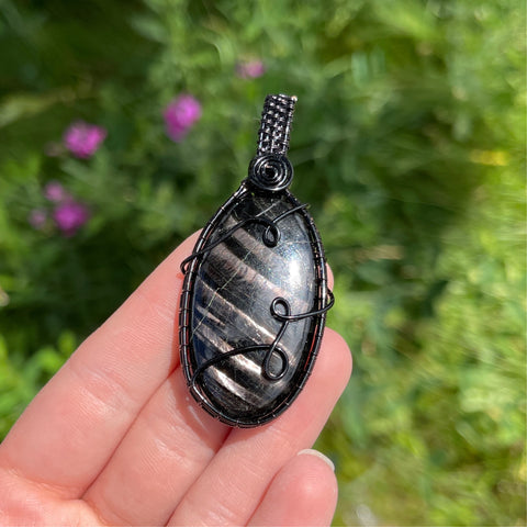 Hypersthene Pendant