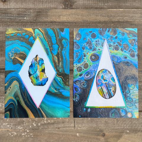 Labradorite Crystal Art Prints