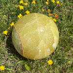14 pound Lemon Calcite Sphere