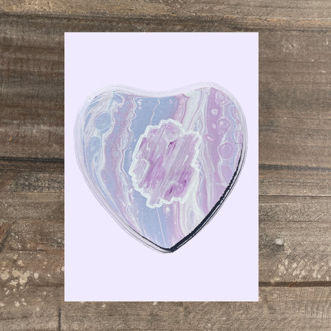 Kunzite Crystal Art Prints