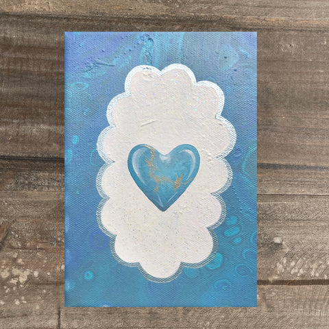 Angelite Crystal Art Prints