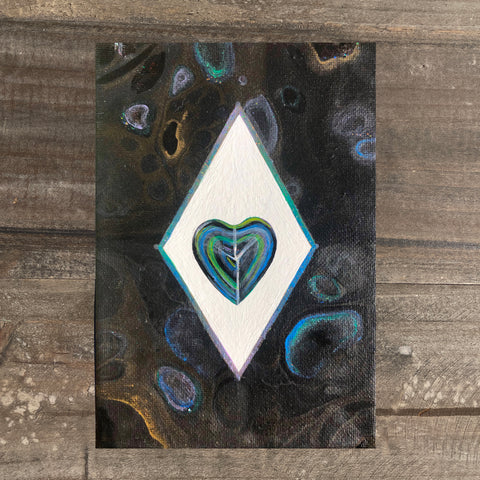 Obsidian Crystal Art Prints