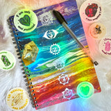 Chakras Spiral Notebook