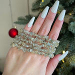 Prehnite Chip Bracelets