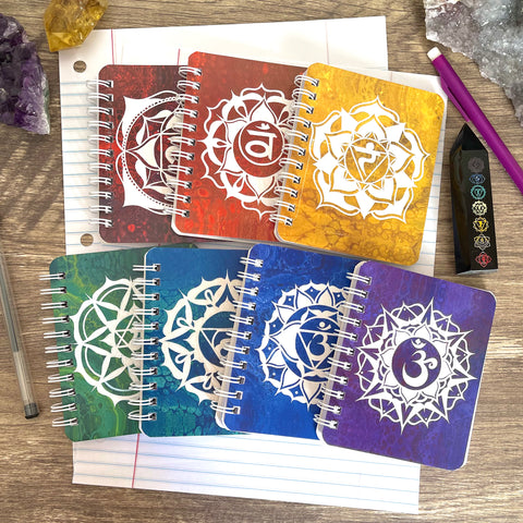 Full Set Chakra Mini Notebooks