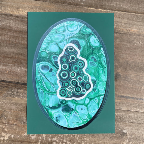 Malachite Crystal Art Prints