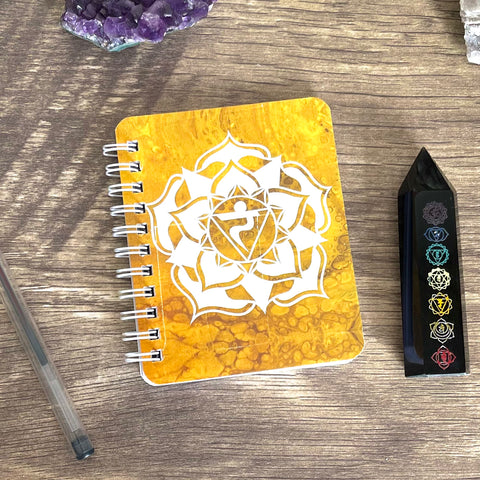 Solar Plexus Chakra Mini Notebook