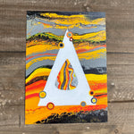 Bumblebee Jasper Crystal Art Prints