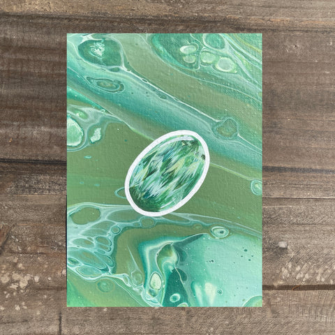 Seraphinite Crystal Art Prints